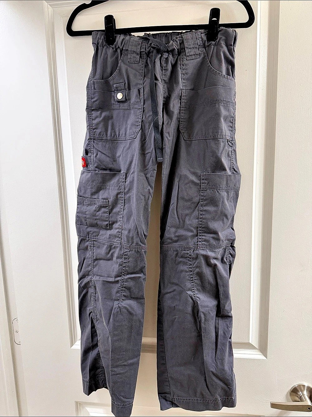 Dickies Cargo Scrub Pants Pewter Grey size XS